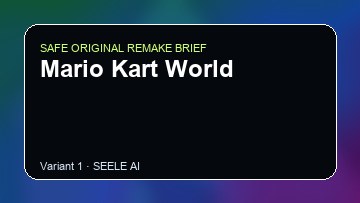 Mario Kart World Game Customer Remake preview
