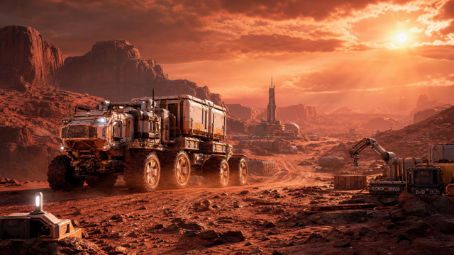 Mars First Logistics original game remake reference artwork 1