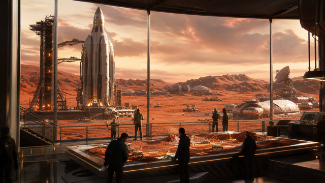 Mars Horizon original game remake reference artwork 3