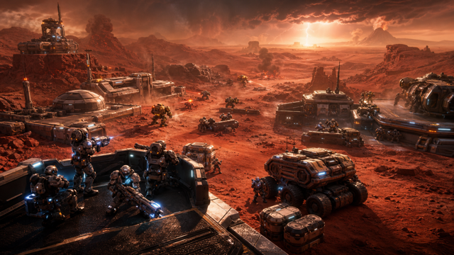 Mars Tactics original game remake reference artwork 3
