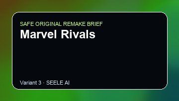 Marvel Rivals original game remake reference artwork 3