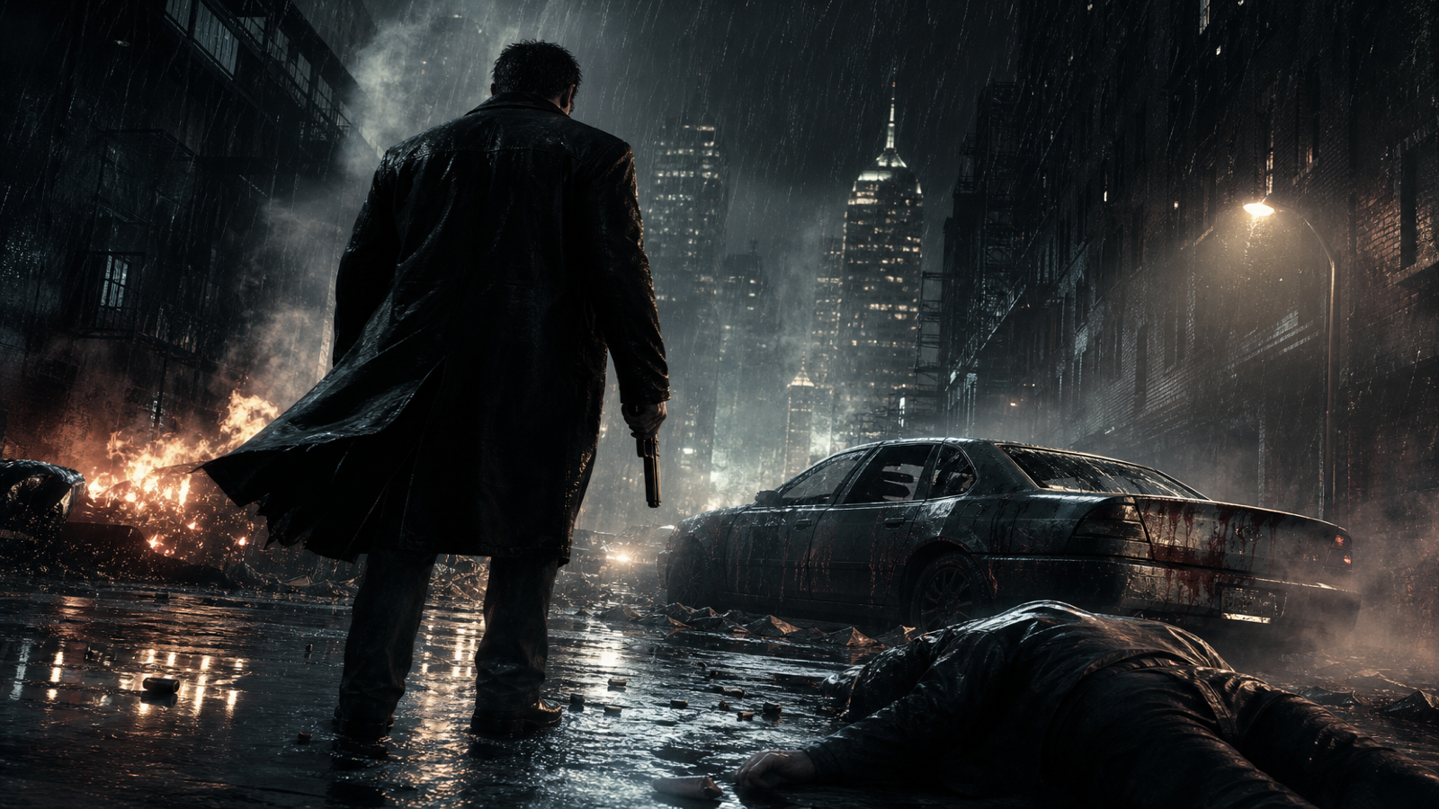 Max Payne 2 original game remake reference artwork 2