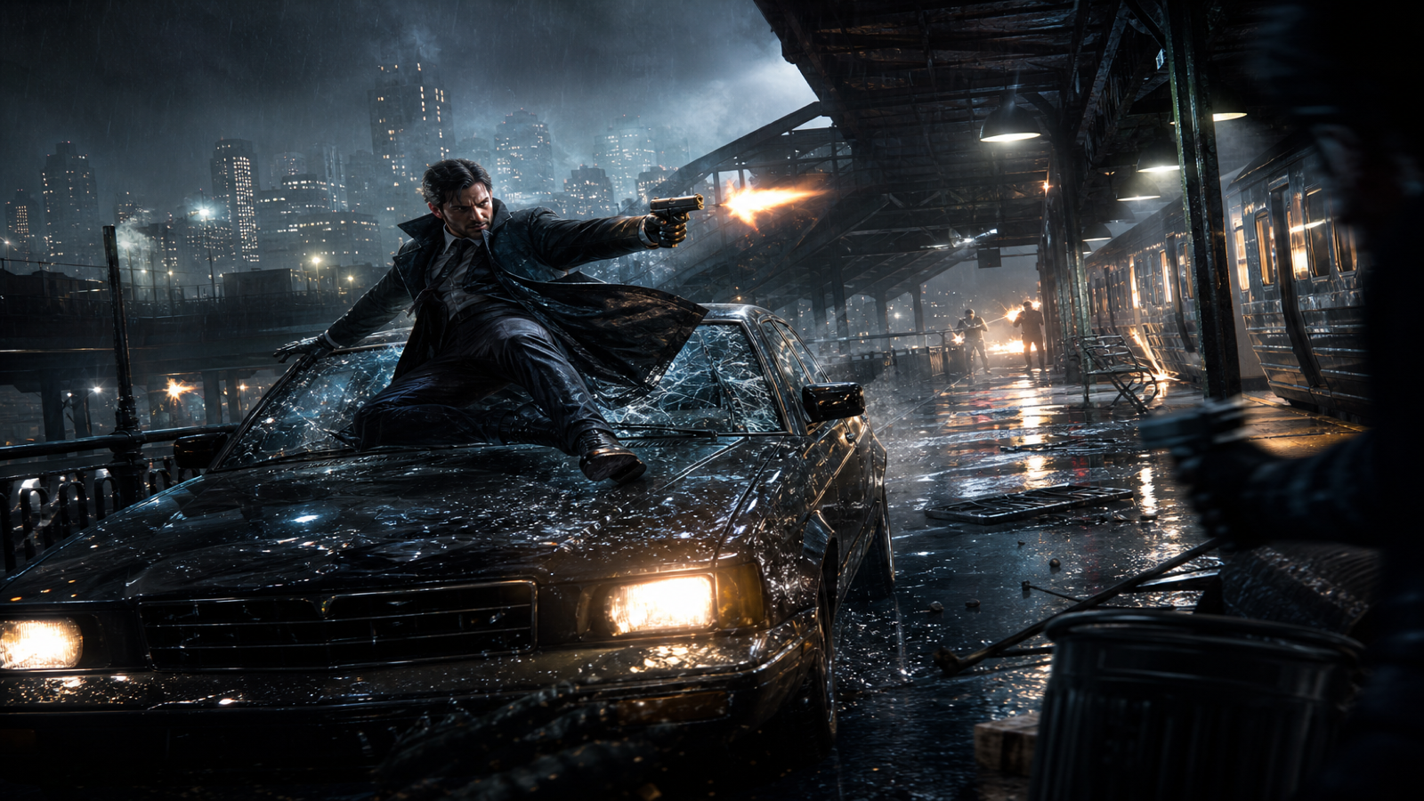 Max Payne original game remake reference artwork 2
