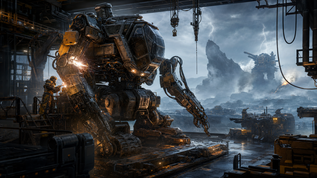 Mech Engineer original game remake reference artwork 2