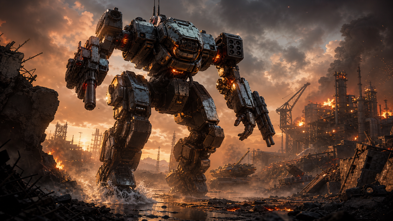 MechWarrior 5 Mercenaries original game remake reference artwork 3