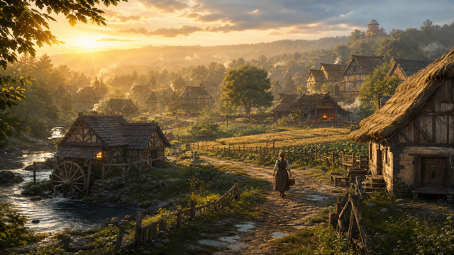 Medieval Dynasty original game remake reference artwork 3