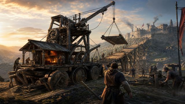 Medieval Engineers original game remake reference artwork 2