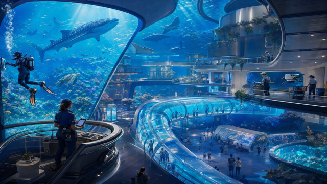 Megaquarium original game remake reference artwork 1
