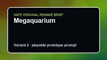 Megaquarium original megaquarium custom game reference artwork 2