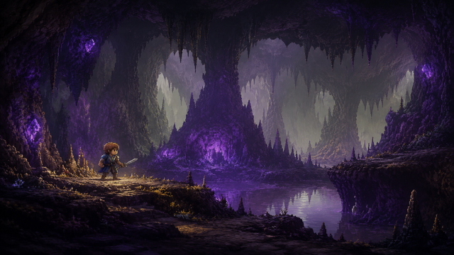 Miasma Caves original game remake reference artwork 3