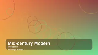 Mid-century Modern Illustrations Image Generator preview