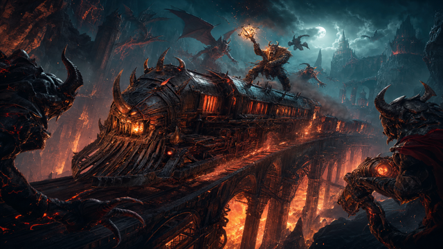 Monster Train original game remake reference artwork 2