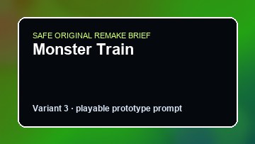 Monster Train original monster train diy game reference artwork 3