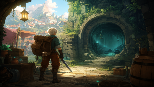 Moonlighter original game remake reference artwork 2