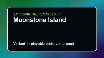 Moonstone Island Shogun Showdown Custom Game Builder preview
