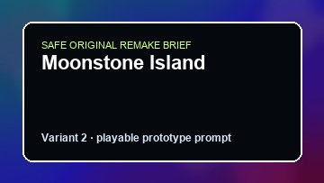 Moonstone Island original moonstone island custom game reference artwork 2