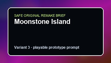 Moonstone Island original moonstone island custom game reference artwork 3