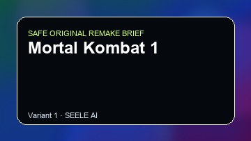 Mortal Kombat 1 Game Customer Remake preview
