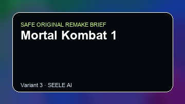 Mortal Kombat 1 original game remake reference artwork 3