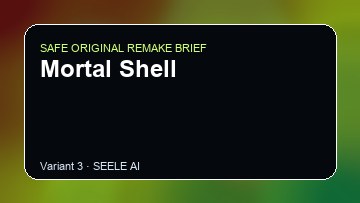 Mortal Shell original game remake reference artwork 3