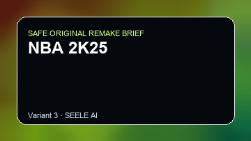 NBA 2K25 original game remake reference artwork 3