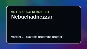 Nebuchadnezzar original nebuchadnezzar custom game reference artwork 2