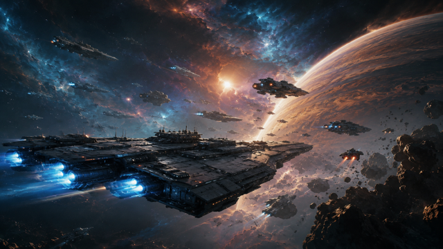 Nebulous Fleet Command original game remake reference artwork 1