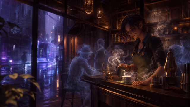 Necrobarista original game remake reference artwork 2