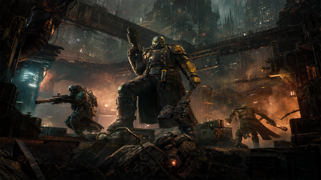 Necromunda Hired Gun original necromunda hired gun custom game reference artwork 1