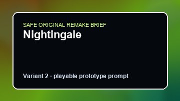 Nightingale original nightingale custom game reference artwork 2