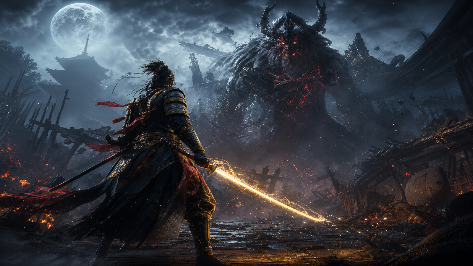 Nioh 2 original game remake reference artwork 2