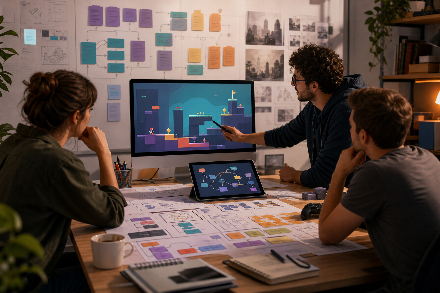 No-Code Game Maker Workflow: Scope a Tiny Game Before Hiring or Rev-Share playable slice planning figure