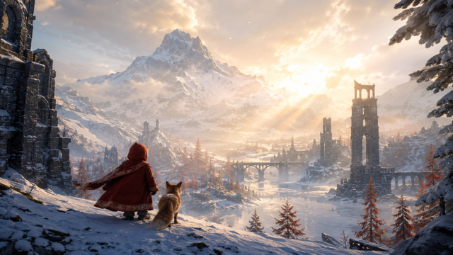 Northern Journey original game remake reference artwork 1