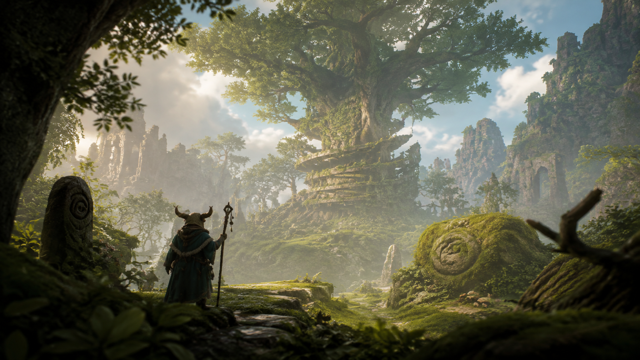 Oaken original game remake reference artwork 1
