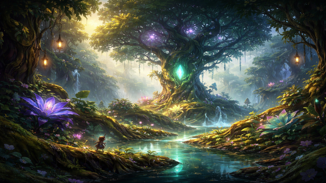 Oaken original game remake reference artwork 3