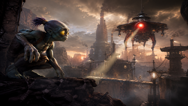 Oddworld Soulstorm original game remake reference artwork 2