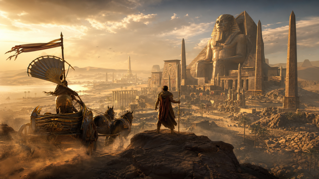 Old World Pharaohs original game remake reference artwork 2