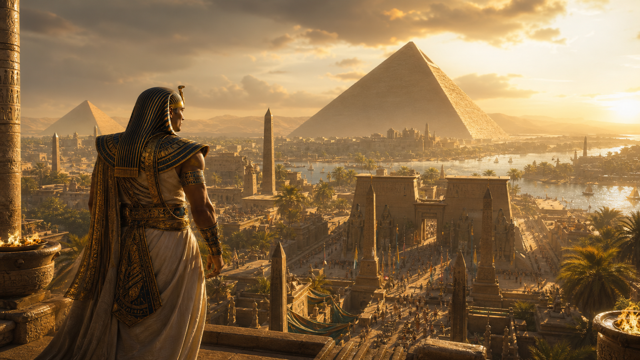 Old World Pharaohs original game remake reference artwork 3