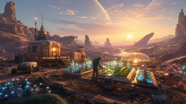 One Lonely Outpost original game remake reference artwork 3