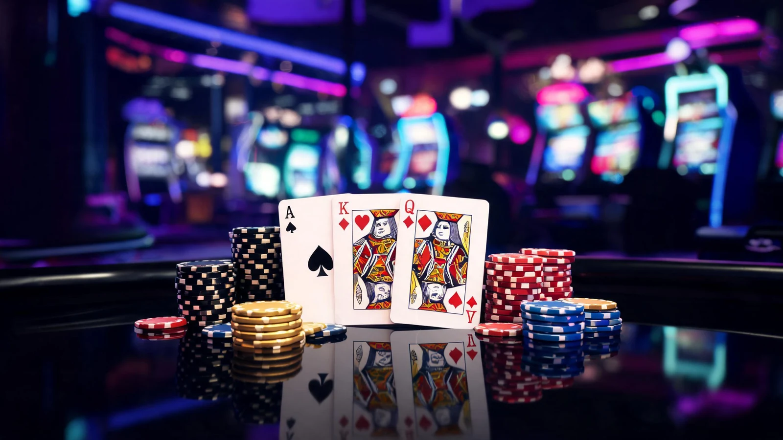 Polished online casino/gaming graphics hero image
