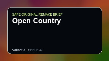 Open Country original game remake reference artwork 3