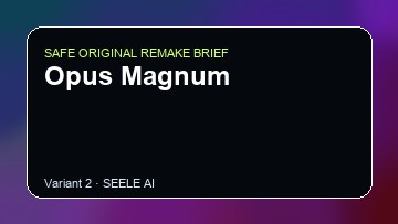 Opus Magnum original game remake reference artwork 2