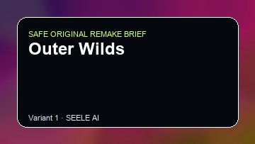 Outer Wilds Game Customer Remake preview