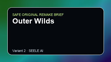 Outer Wilds original game remake reference artwork 2