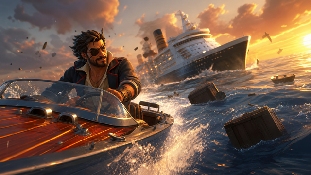 Overboard original game remake reference artwork 2