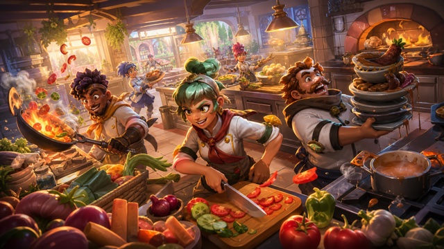Overcooked original overcooked diy game reference artwork 3