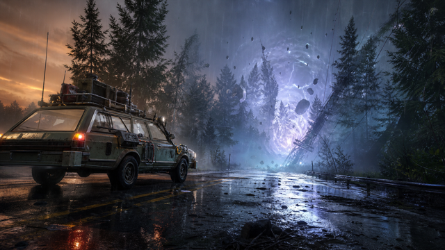 Pacific Drive Anomaly Route original game remake reference artwork 3