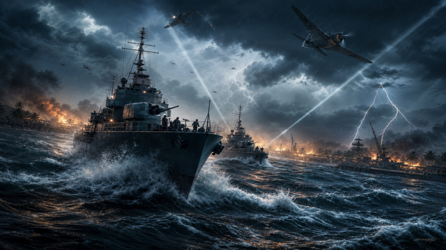 Pacific Storm Allies original game remake reference artwork 1