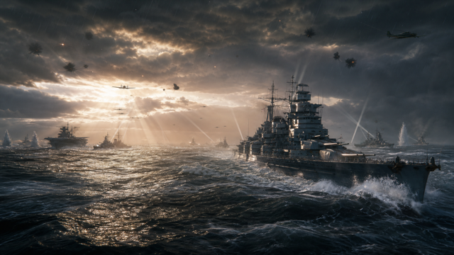 Pacific Storm Allies original game remake reference artwork 3