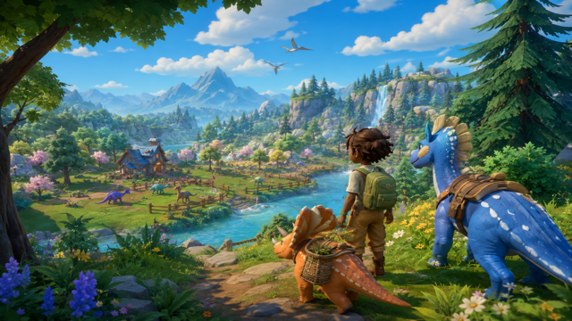 Paleo Pines Knights and Bikes Custom Game Builder preview
